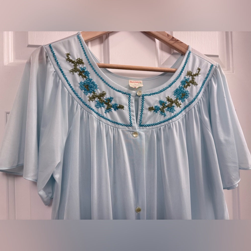 Vintage Nightie Robe 1980s